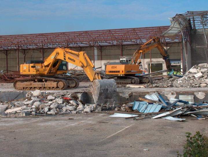 Démolition industrielle Sauzet